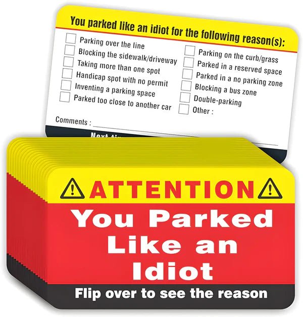 Parking Card (50 cards)