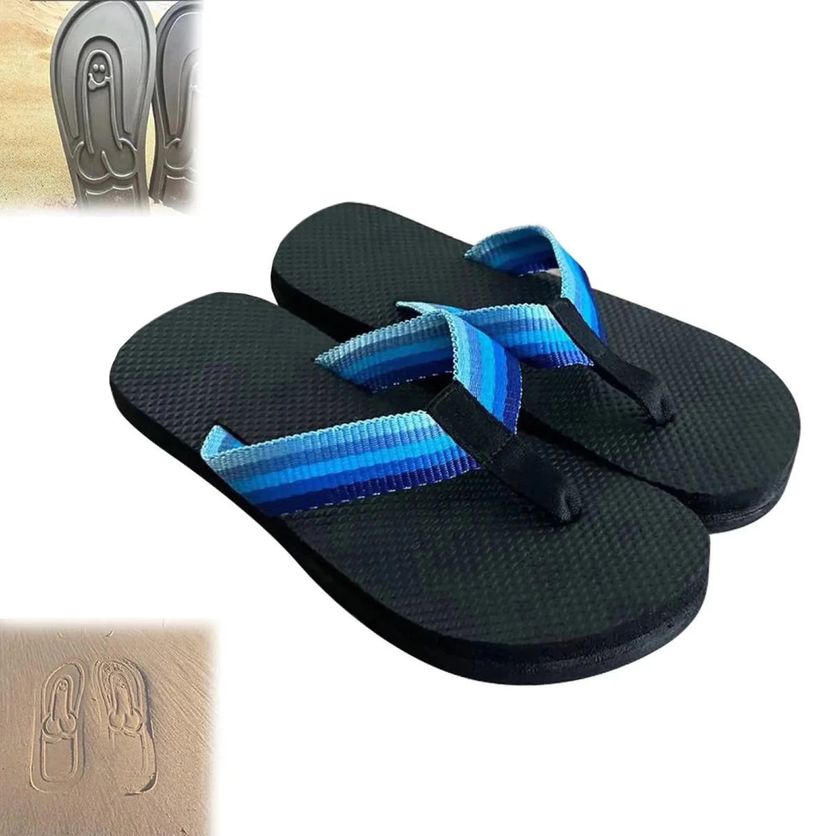 Flipoffs - 1 Pair Blue W5.5-6.5 / M4-5 - GAMEDEI