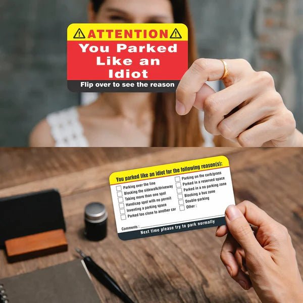 Parking Card (50 cards)